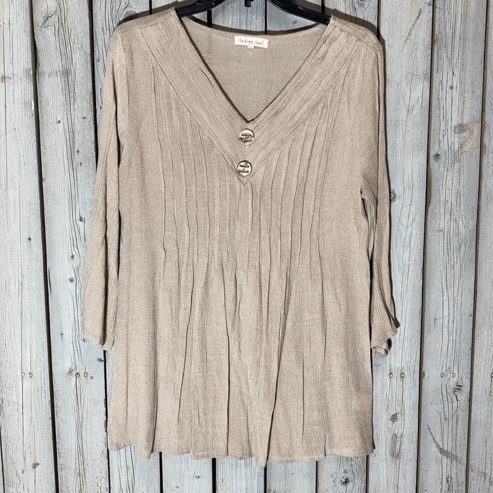 Ladies indigo Soul Blouse